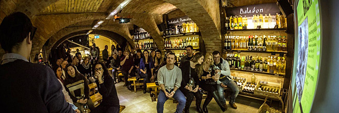 Дегустация вин молодых венгерских виноделов в винном магазине "Борхало"